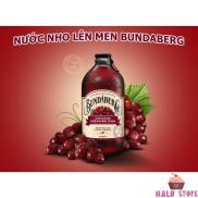 NƯỚC ÉP TRÁI CÂY NGUYÊN CHẤT BUNDABERG VỊ NHO ÚC CHAI 375ml