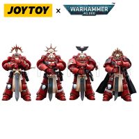 ตุ๊กตาขยับแขนขาได้ JOYTOY 1/18 (4ชิ้น/เซ็ต) ชุดทหารผ่านศึกเทวดาเลือด40K ของเล่นอะนิเมะตัวอย่าง Gratis Ongkir