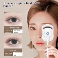 1pcs Heated Combs Eye Lash Perm Longlasting Eyelashes Curl Thermal Eyelash Curler Portable Electric Eyelash Curlers Beauty Tools