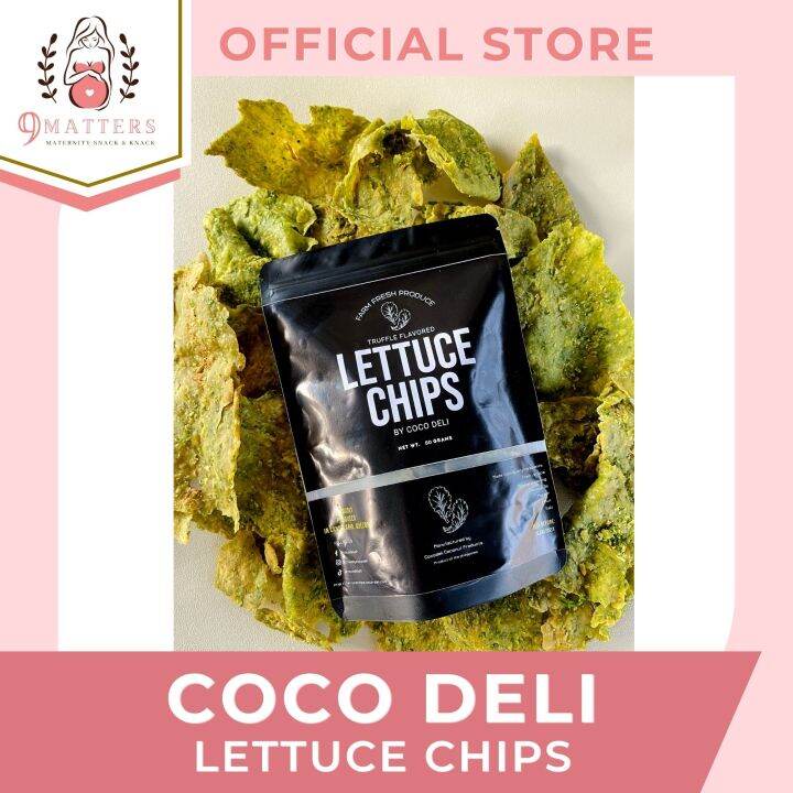 Coco Deli Crispy Lettuce Chips Truffle Flavor 50g Lazada PH