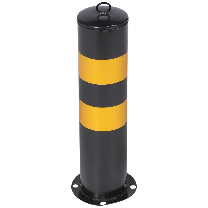 S75 Warning Post Barricades Metal Fencing Safety Bollard Column Traffic ...