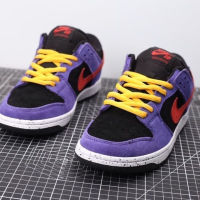 【hot】 Skateboard Shoes du n k sb Board Shoes Pure Original Black Purple All-Match Low Top Casual Shoes Couples Shoes for Men and Women Student Non-Slip