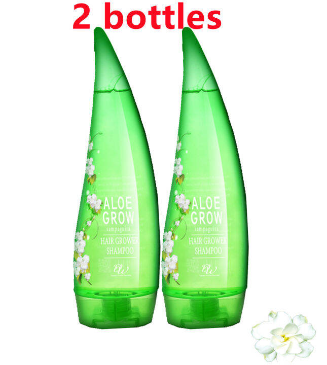 2 bottles DW Jasmine Scented Sampaguita Aloe Vera Hair Growth