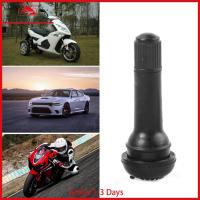 [Arrive 1-3 Days] 100pcs TR-414 Snap In Rubber Valve Stems TR414 Tyre Tire Valves with Caps