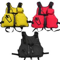 Mounchain Adjustable Buoyancy Aid Sailing Kayak Canoeing Fishing Life Jacket for Adult 130cm length suit for 95kg  Life Jackets