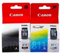 หมึก CANON 810BK , 811CO ของแท้ ออกใบกำกับภาษีได้