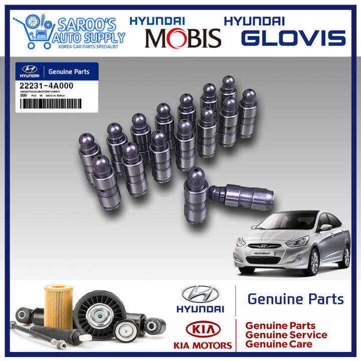 Rocker Arm Lash Set For Hyundai Accent ,20112018,CRDI, Original