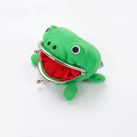 HKSNG Cute Frog Wallet Cartoon Wallet Coin Purse Manga Flannel Wallet Cute Purse Small Coin Bag Animal For Kids Gifts Accessory