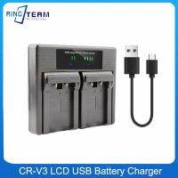 CRV3 CR-V3 Battery LCD USB Dual Charger For Kodak Z663 Z712IS Z740 Z8612IS Z885 With USB Mirco Power Cable