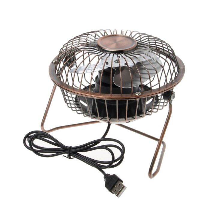 mini-usb-table-desktop-personal-fan-computer-heat-dissipation-adjustable-high-compatibility-metal-design-antique-quiet-home