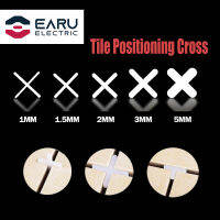 100pcs 1.01.522.53mm Decoration Tool Ceramic Tiler Spacer Cross Plastic Tile Plumber Reuseable Leveling System Construction