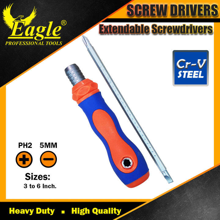 Eagle Professional Tools Extendable Screwdriver 3" to 6" Lazada PH