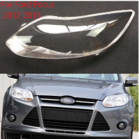 1 * คู่ Ford Ford Focus ปี2012-2014 2.0L ไฟหน้ากีฬาเลนส์ใส/Frontbumper ไฟหน้าเลนส์สีอ่อน/ไฟหน้าฝาครอบ