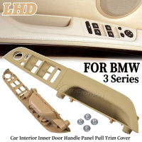 มือซ้ายไดรฟ์ LHD สำหรับ BMW 3 Series E90 E91 316 318 320 325 328i 2004-2012ภายในรถที่จับประตูด้านในแผงดึงฝาครอบตัด