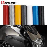 10x152cm 4D Carbon Fiber Vinyl Wrapping Film Motorcycle Stickers Accessories For Yamaha r3 fz6 mt 07 r6 ybr 125 mt 09 r1 fz1 xj6