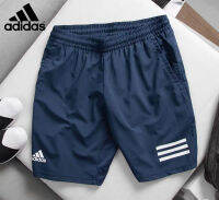 พร้อมส่ง!Adidasกางเกงกีฬาขาสั้นสำหรับผู้ชายและผู้หญิง เอวยางยืด และระบายอากาศได้ด