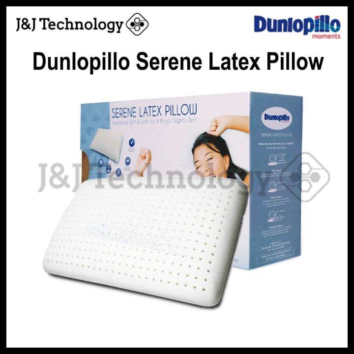 Dunlopillo serene 2025 latex pillow