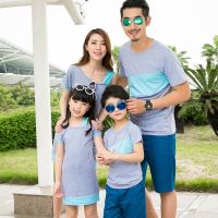 【hot】❂  Matching Outfits Mother Daughter Dresses Father Son  Tee Couple Husband  Wife Set