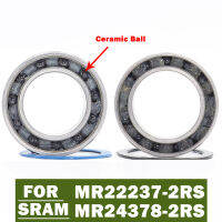 Bearings Wheel Set For SRAM Bicycle Bottom Bracket Repair Parts ( 2 PCS ) 24*37*8mm 22.2*37*8*11.5mm Ceramic Ball Bearing