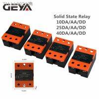 ▨△▥ GEYA GSR1-1 Solid State Module Relay DC-AC DC-DC AC-AC Single Phase SSR 10A 25A 40A 60A 80A 100A 120A Without Cover