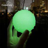 【YF】▩♈㍿  Dog Night Glowing Rubber Leakage Food for Large Dogs Non-slip Interactive TPR