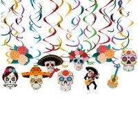 【HOT】♀◆ Cinco De Mayo Mexico Decoration Hanging Shaped Swirls Birthday halloween Favors Supplies