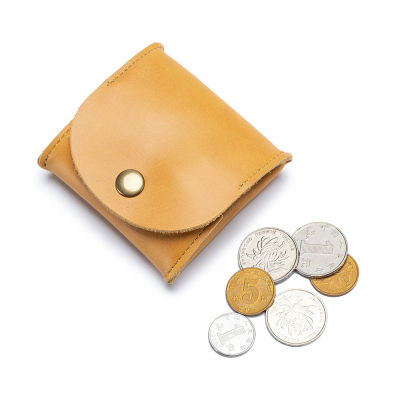 6 Purse Pouch Earphone Holder Men Earbuds Wallet For Genuine Coin Leather