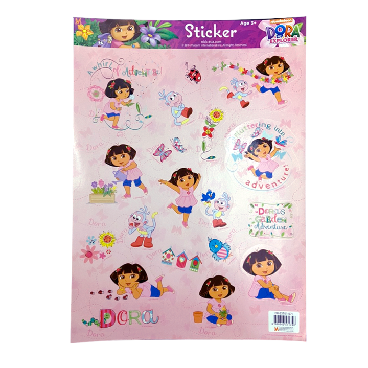 Kidztime x Dora Sticker Cute Deco Sticker Dora the explorer | Lazada