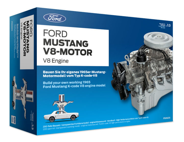 Franzis - Ford Mustang V8 engine - Kits