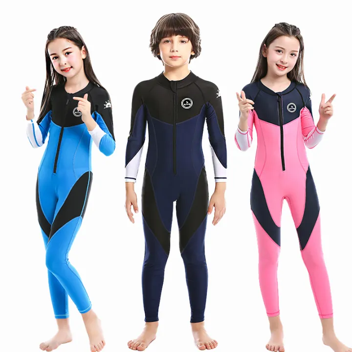 Surf Rashguard For Kid Girl Swimsuit Bathing Suit Long Sleeve Boys ...