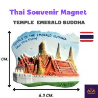 แม่เหล็กติดตู้เย็น Thai City Souvenir Magnet แม่เหล็กติดบอร์ด แม่เหล็กพระธาตุดอยสุเทพ แม่เหล็กวัดพระแก้ว งานเรซิ่นสวยงามเหมาะเป็นของฝาก