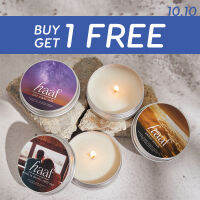 [1get1 FREE] haaf เทียนหอมไขถั่วเหลืองพรีเมี่ยม *สำหรับใช้กับ Candle Warmer* มี 9 กลิ่นให้เลือก หอมละมุน ตลับพกพาสะดวก ขนาด 60g scented soy wax candle พร้อมส่ง