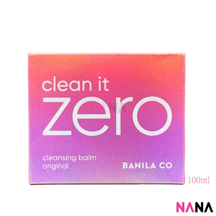 Banila Co Clean It Zero Cleansing Balm Original 100ml Lazada Indonesia 7539