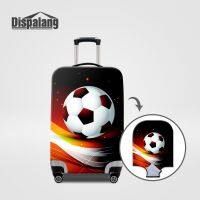 【LZ】﹊☫  Futebol Impresso Bagagem Capa Protetor Stretch Dust Viagem Acessórios Custom Picture Elastic Suitcase Protective Case