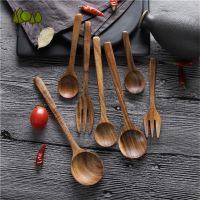 ▩✶ Teak Scoop Tool Kit Kitchen Soup Skimmer Cooking Spoon Tableware Spoon Ladle Turner Rice Colander