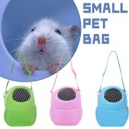 Small Pet Portable Carrier Bag Sponge Nest Mesh Breathable For Hamster
