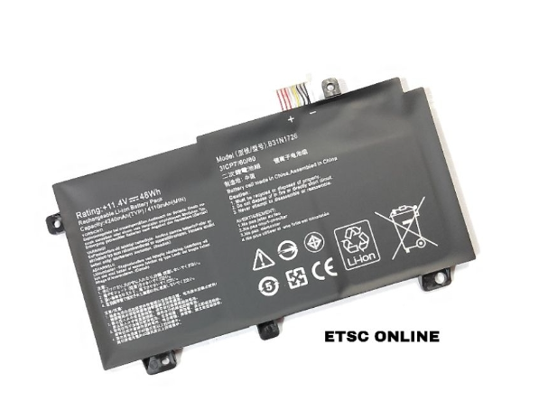 Battery Asus B31N1726 Asus TUF Gaming FX504 FX504GE FX505 FX80 FX80GD ...