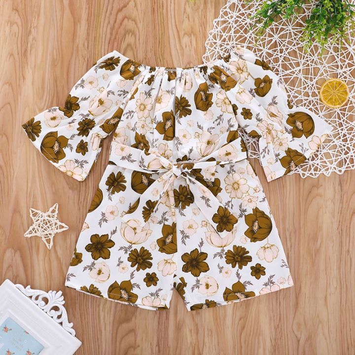 Baju Raya Baby Girl Newborn Clothing Murah Floral Romper 1-6 Tahun ...