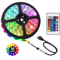 Led Strip Lights RGB Tape 2835 Luces String Flexible Lamp Tape Dc5v Bluetooth Compatible Infrared Remote Control Backlight