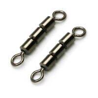 10pcs/lot High Speed strength Fishing triple Rolling Swivel Barrel Connector