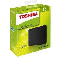 TOSHIBA เอ็กซ์เทอนอล ฮาร์ดไดรฟ์ (1TB, สีดำ) รุ่น TSB-HDTP210AK3AA