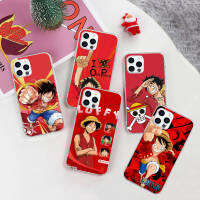 FX-111 Monkey D. Luffy Silicon อ่อนนุ่ม Clear เคสโทรศัพท์ Samsung Galaxy A52 A51 F02S A32 A71 M31 A10S M51 A11 M02S M21 A21S A02 A72 M30S A22 A42 M30 M02 A10 A02S A12 A52S A01