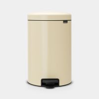 Brabantia ถังขยะ สแตนเลส แบบเท้าเหยียบ 20 ลิตร บราบันเทีย Pedal Bin New Icon 20L-Almond