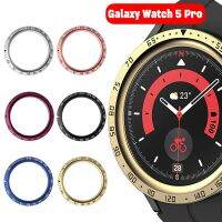 ฝาแหวนโลหะสำหรับ Samsung Watch 5 Pro 4คลาสสิก42มิลลิเมตร46มิลลิเมตร45มิลลิเมตรแหวนป้องกันกันชนกรอบกรณีสำหรับ Samsung Watch 5pro กรณี