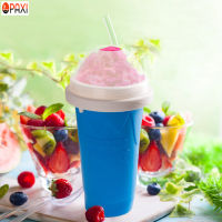 PAXI Slushie ถ้วยชงไอศครีมขนาดจิ๋วแบบบีบเครื่องชงกาแฟพร้อมช้อนหลอดสำหรับการอดอาหาร CoolingPAXI Slushie เครื่องชงกาแฟบีบเครื่องทำไอศครีมขนาดจิ๋วถ้วยพร้อมช้อนหลอดสำหรับระบายความร้อนอดอาหาร PI-MY