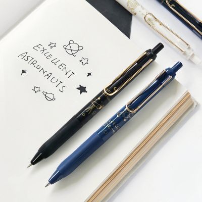 3pcs Space Dream Gel Pen Set Galaxy Excellent Astronauts 0.5mm Ball point Black Color Ink Office School Supplies F379 Pens