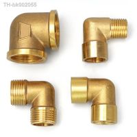 ▦✧ 1/8 1/4 3/8 1/2 internal thread external thread 90 degree brass elbow pipe fittings water pipe fittings pneumatic parts