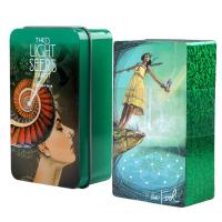 ไพ่ทาโรต์ไพ่ออราเคิล การทำนายลึกลับ The Light Seers Tarot Card Game Board Game English Playing Cards with Guidebook