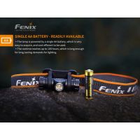 Fenix HM23 Cree Neutral ไฟหน้า LED ขนาดกะทัดรัด น้ําหนักเบา พร้อมแบตเตอรี่ AA ฟรีไฟ สําหรับ ExtremesTH