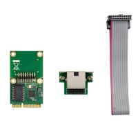 RTL8111F การ์ดเครือข่ายควบคุมอุตสาหกรรม8111F การ์ด LAN แบบ Mini PCIE จาก Realtek